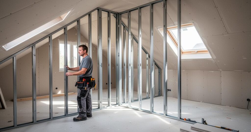 Montants ou fourrures : comment structurer votre isolation avec de la laine de verre ?
